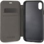 Guess Debossed Peony flip cover tok iPhone XR - piros