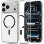 Spigen Ultra Hybrid átlátszó Tok szürke MagSafe-fel iPhone 17 Pro / 18 Pro készülékhez - tiszta