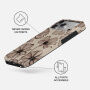 Burga Tough mintás Tok MagSafe funkcióval iPhone 17 Pro / 18 Pro készülékhez - Barely Yours
