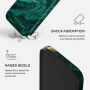Burga Tough mintás Tok MagSafe funkcióval iPhone 17 Pro / 18 Pro készülékhez - Emerald Pool