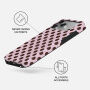 Burga Tough mintás Tok MagSafe-fel iPhone 17 Pro / 18 Pro készülékhez - New Crush