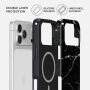 Burga Tough mintás Tok MagSafe-fel iPhone 17 Pro / 18 Pro készülékhez - Noir Origin