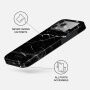 Burga Tough mintás Tok MagSafe-fel iPhone 17 Pro / 18 Pro készülékhez - Noir Origin