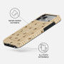 Burga Tough mintás Tok MagSafe funkcióval iPhone 17 Pro Max / 18 Pro Max készülékhez - Honeycomb