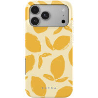 Burga Tough mintás tok MagSafe funkcióval iPhone 17 Pro Max / 18 Pro Max készülékhez - Lemon Tart