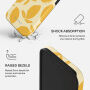 Burga Tough mintás tok MagSafe funkcióval iPhone 17 Pro Max / 18 Pro Max készülékhez - Lemon Tart