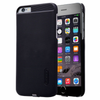 NILLKIN 2az1-ben mágikus borító/ tok Qií vezetéknélküli töltéshez Apple iPhone 6 Plus / 6S Plus - csúszásgátló - fekete