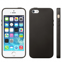 Eredeti Apple design tok - iPhone 5 / 5S / SE (2016) - fekete