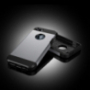Szuper ellenálló "Armor" tok iPhone 5 / 5S / SE- re - ezüst