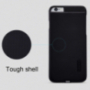 NILLKIN 2az1-ben mágikus borító/ tok Qií vezetéknélküli töltéshez Apple iPhone 6 / 6S - csúszásgátló - fekete