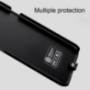NILLKIN 2az1-ben mágikus borító/ tok Qií vezetéknélküli töltéshez Apple iPhone 6 / 6S - csúszásgátló - fekete