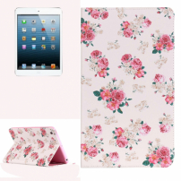 Tok állvánnyal és dokument,vagy irattartóval iPad mini / mini 2 / mini 3 – rózsavirág
