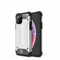 Rendkívül tartós Armor tok iPhone 11 Pro Max - ezüst