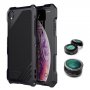 Viking extra tartós tok 3 cserélhető objektívvel iPhone X / XS - fekete