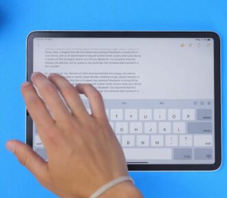 Szeretnél profi módon multitaskingolni az iPadeden? Nézd meg, milyen gesztusokat használj!